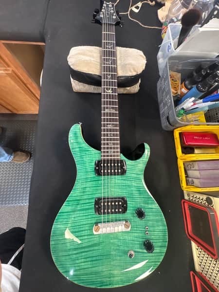 PRS SE Paul's Guitar 2019 - 2023 Aqua (Excellent Condition, Gig Bag Included)