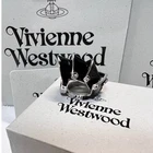 Vivienne Westwood Women's Accessories Armor Ring Brass M Design Style Pattern
