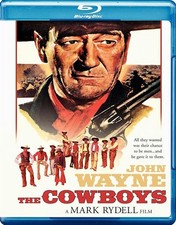 The Cowboys Blu-ray John Wayne NEW