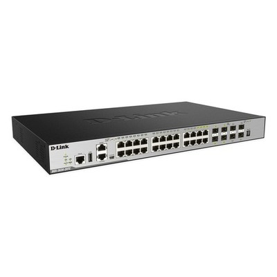 *NEW* D-LINK DGS-3630-28TC 28-Port Layer 3 Stackable Managed Gigabit Switch