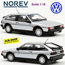 VW Scirocco II GTX 16V 1988 Type 53B Flash Silver Metallic 1:18 Norev 188635