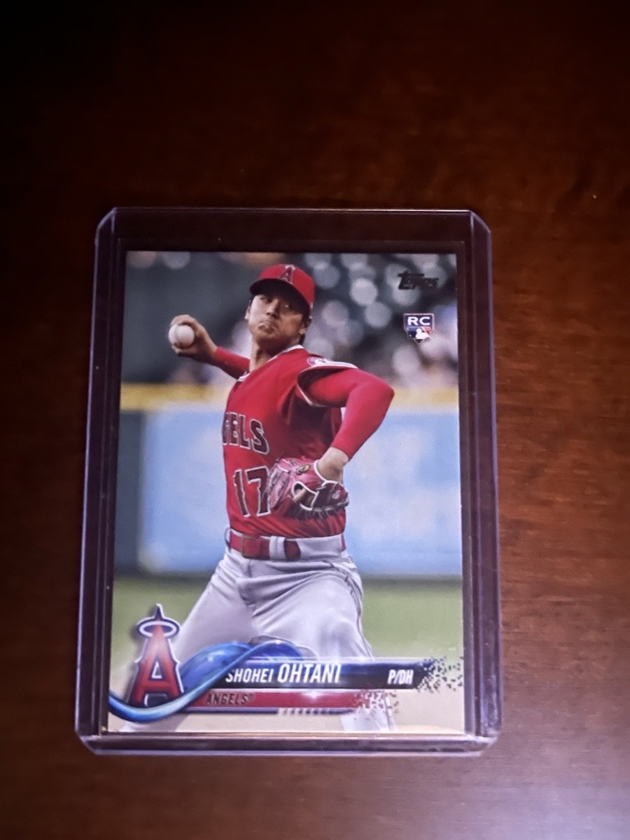 2018 Topps Update Series Shohei Ohtani #US1 Rookie Card Pitching