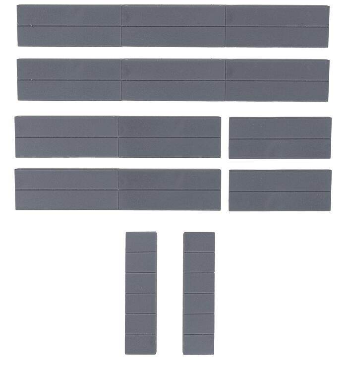 Faller 180893 - 1/87 / H0 Wide Wall Elements, Goldbeck - New