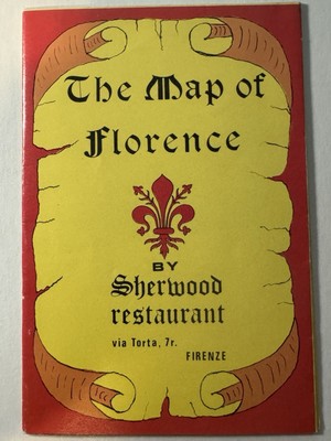 Map Of Florence By Sherwood Restaurant Via Torta Firenze Italy