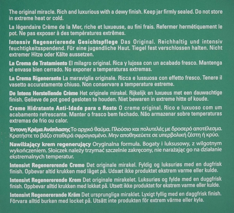 La Mer Creme The La Mer The Moisturizing Cream 3.4 oz. 100ml New in Box - Image 3 of 3