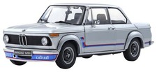 Kyosho Original 1/18 Scale Bmw 2002 Turbo Silver Finished Product_