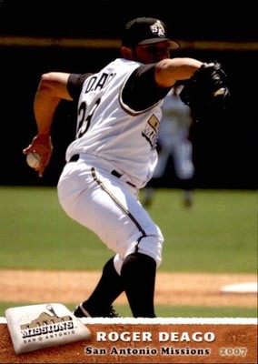 2007 San Antonio Missions Grandstand #24 Roger Deago Chitre Herrera Panama Card