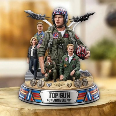 Top Gun 40th Anniversary Shape Acrylic Plaque   514