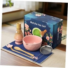 Matcha Whisk Set, Birthday Gifts for Women Mom Her, 8PCs Ceremony Matcha Tea 