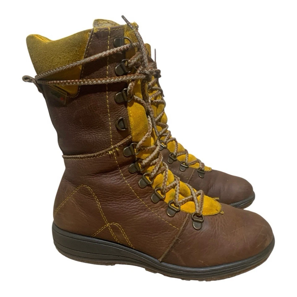 Mujer Martino (Canadá) Banff Gamuza y Cuero Shearling Senderistas Talla 7.5 Foto 2 de 4