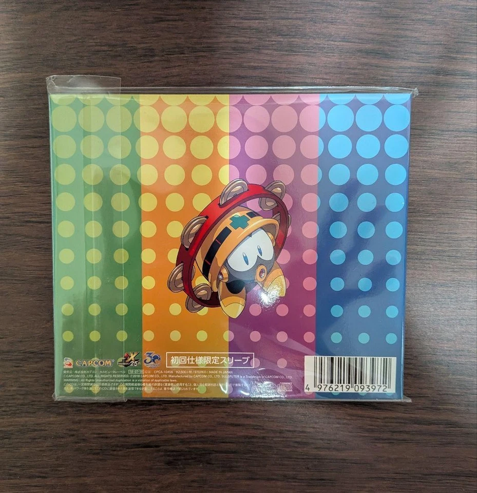 Rockman X Anniversary Collection Soundtrack CD CAPCOM Rare Japan Import New - Image 2 of 2