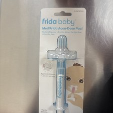 FRIDA BABY MEDIFRIDA ACCU-DOSE PACI Pacifier  Medicine Dispenser NEW