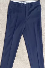 Canali Pants Made in Italy 36X31 Lightweight Navy Blue 798/31