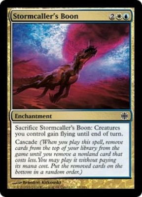 Stormcaller's Boon - AR MTG - Light Play