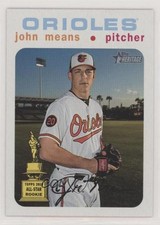 2020 Topps Heritage White /50 John Means #269 1u6