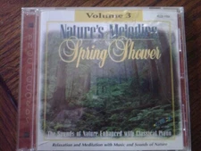 Sounds of Nature Enhanced with Cla, Nature's Melodies Spring Shower Vo, Audio CD