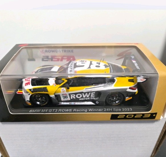 BMW M4 GT3 ROWE Ganador 24h Spa 2023 Spark 1:43