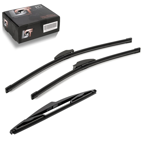 Frontwischer + Heckwischer Scheibenwischer Set FüR Fiat Stilo Multi Wagon 192-image