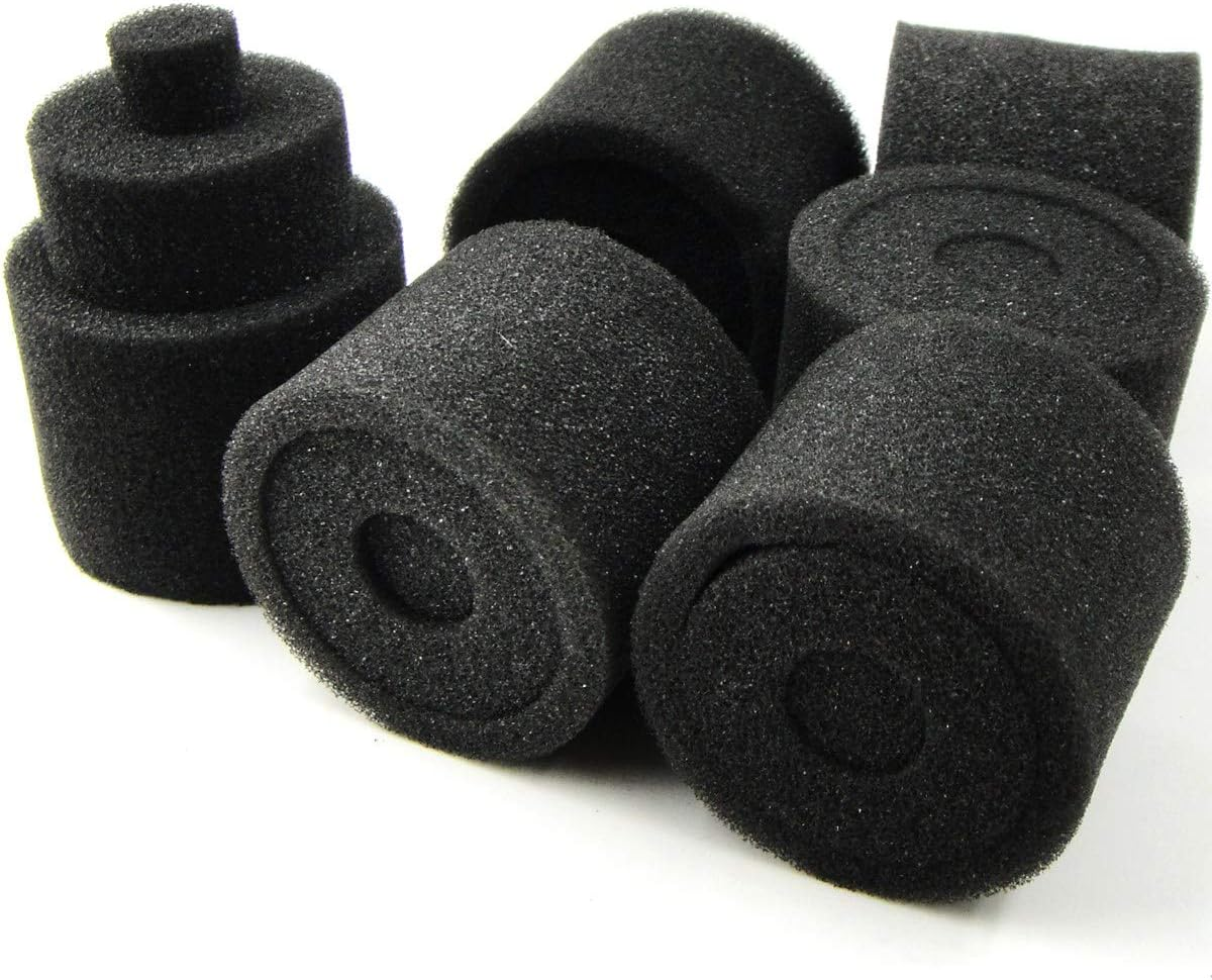 6Pcs New 1/8 RC Nitro Engine Buggy Air Dust Filter External Sponges Accessories