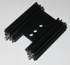 Short Fecom TO-218 / TO-220 Aluminum Heatsink for MOSFET , Transistors, etc.