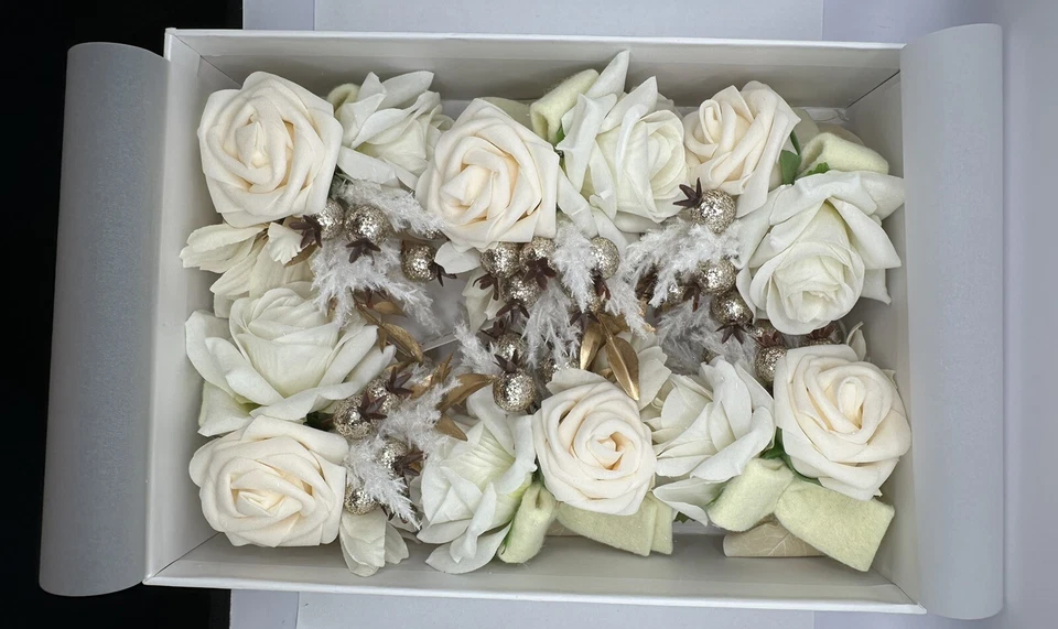 (Conjunto de 6) Ling's Moment Boho corpete de pulso seco para casamento, formatura, festa de noiva - Imagem 2 de 4