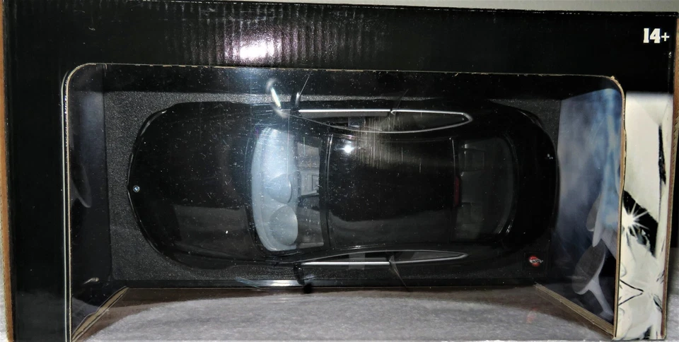 2003 BMW 645 CI  BLACK   HOT WHEELS   1/18 - Image 2 of 4
