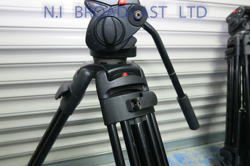 1x Manfrotto 501HDV Stativkopf mit Manfrotto 2-stufig Objektiv und Etui - Bild 4 von 12