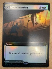 Ondu Inversion / Ondu Skyruins FOIL EXTENDED - Zendikar Rising (Mint)