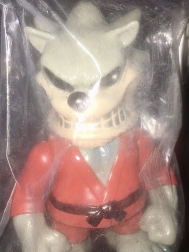 PINWHEEL 2003 Gargamel Japan Sofubi Vinyl Toy Sofuvi Rat Fink SF2 Ken VHTF RARE - Picture 5 of 5