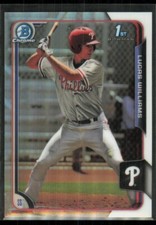 2015 Bowman Draft Picks & Prospects Chrome Refractor 1st Lucas Williams #56