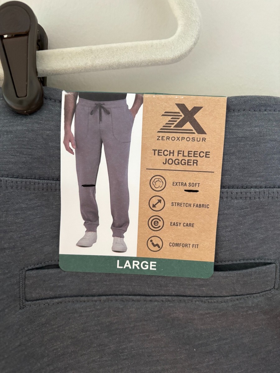 NWT Zeroxposur Men's Tech Fleece Jogger Pants Soft Comfort NWT Zeroxposur Men's Tech Fleece Jogger Pants Soft Comfort