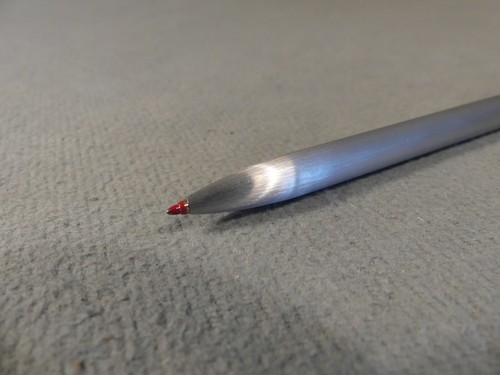 Montblanc Slimline 2 Farben Dreh Kugelschreiber Metall gebürstet (RX17) - Picture 5 of 6