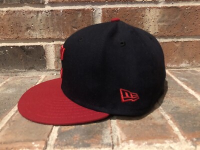 New Era 7 1/8 Cleveland Indians 59Fifty On Field Fitted Hat Made