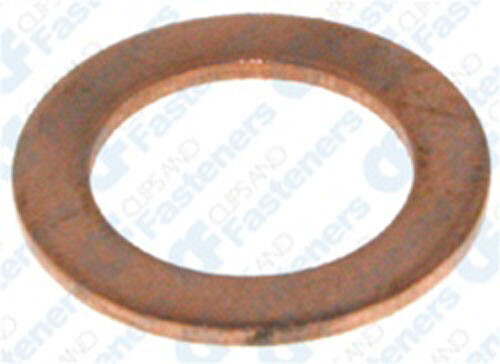 AMZ 50 Copper Washers 5/16 3/8 I.D. 9/16 O.D. 1/32 Thick Fasteners