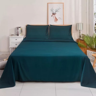 4 Piece Premium Bed Sheet Set Hotel Luxury Ultra Soft Deep Pocket Sheets Set