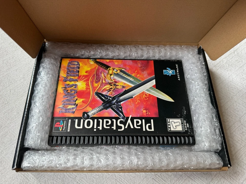Kings Field PS1 Long Box - NTSC-U/C USA VGC CIB - High Quality Packing - Tracked - Image 3 of 4