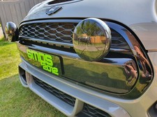 Mini Cooper Jcw Rally Scheinwerfer Bezüge Klavier Glanz Schwarz F56