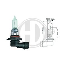 1x Glühlampe DIEDERICHS LID10026 passend für AEBI BMW JAGUAR VW CLAAS FENDT
