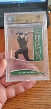 2015 Leaf Trinity Pure Autographs Green, Dansby Swanson #9/10. BGS 10 PRISTINE