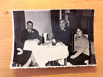 1960s Alcohol Feast Men Woman Style Fashion Vintage photo