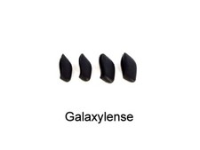 Galaxy Nose Pad Rubber Kits For Oakley Si Speed Jacket Sunglasses Black 2 Sets