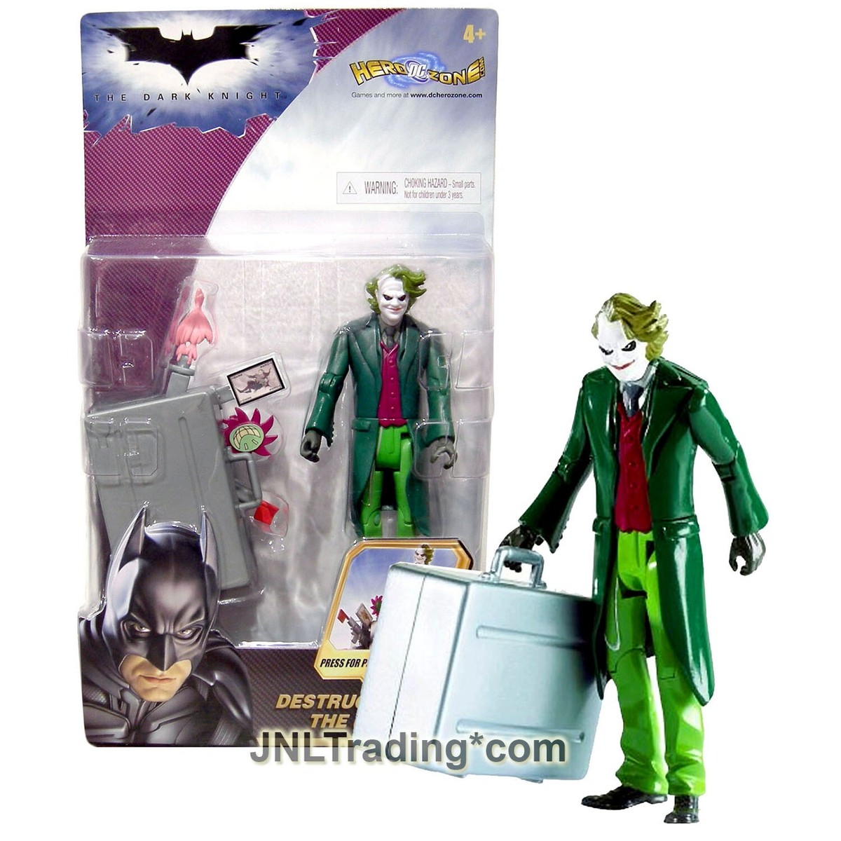 【新品】JOKER × Third TOURNAMENT CASE TYPE-5 Yr 2007 DC Comics Batman The Dark Knight 5 Inch Figure