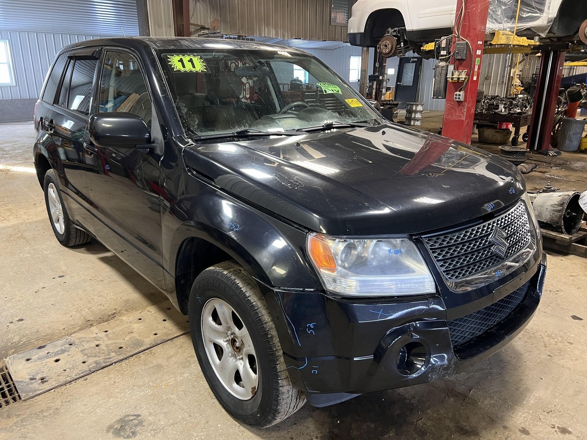 06-13 SUZUKI GRAND VITARA PASSENGER RIGHT FRONT POWER DOOR BLACK