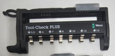 1x WERA Leerbox Toolcheck (LEER für 39-teilig) Bitbox Bitset für Ratsche NEU