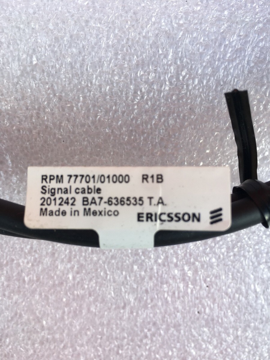 LOT of 10 ERICSSON RPM 777 01/01000 SIGNAL CABLE | eBay