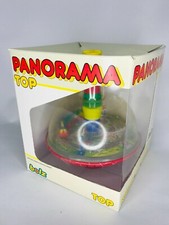 Vintage Bolz Panorama Spinning Top Railroad Train in Box Made in West Germany