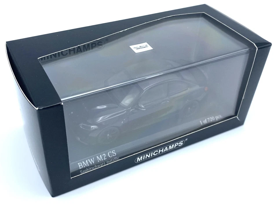 Nuevo stock antiguo BMW M2 CS 2020, negro, escala 1:43 diecast, 410021022 Minichamps Foto 2 de 4