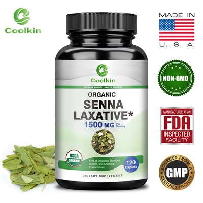 120pcs Bio-Senna-Abführmittel - Reinigen & Entgiftung, Verstopfung Lindern