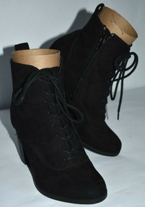 womens black booties size 9