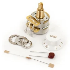 Genuine Fender TBX Tone Control 250K/1-Meg Stacked Pot/Potentiometer Kit